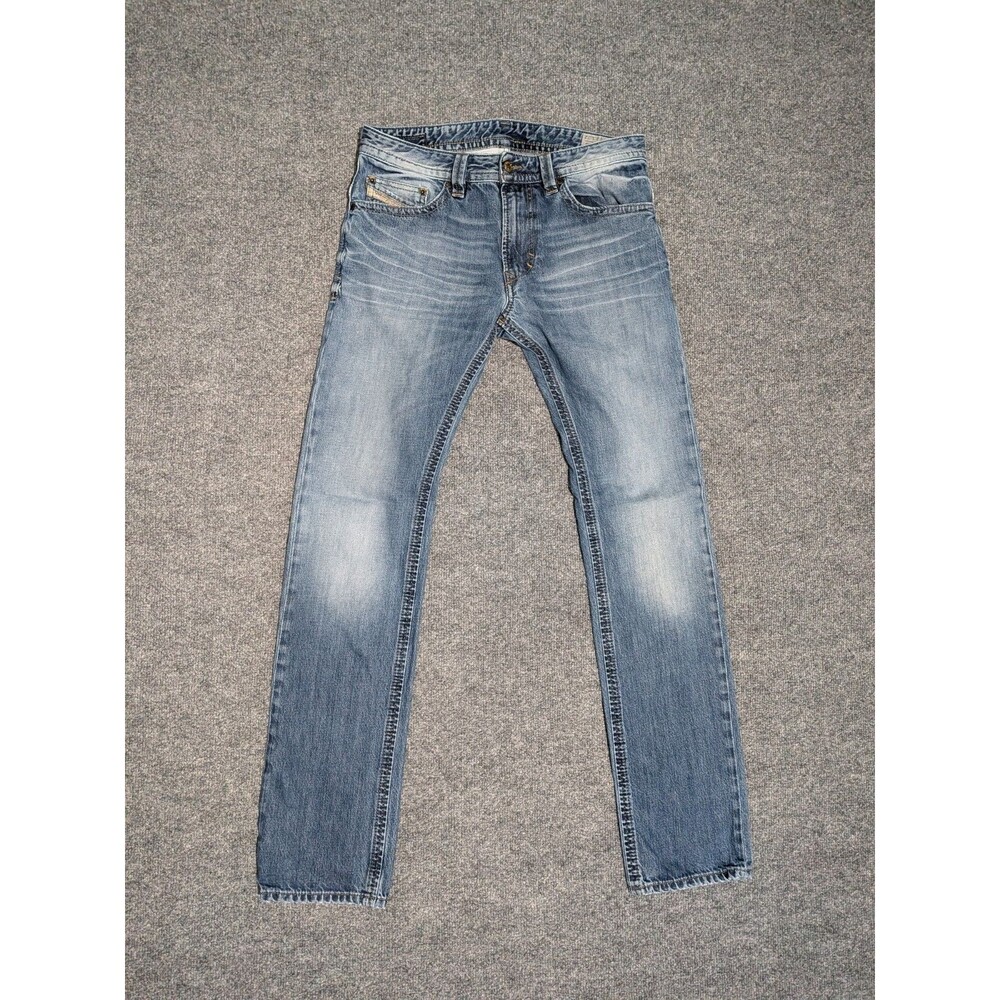 Diesel Jeans Mens 30x32 (31x32) Thavar Slim Skinny Denim Blue